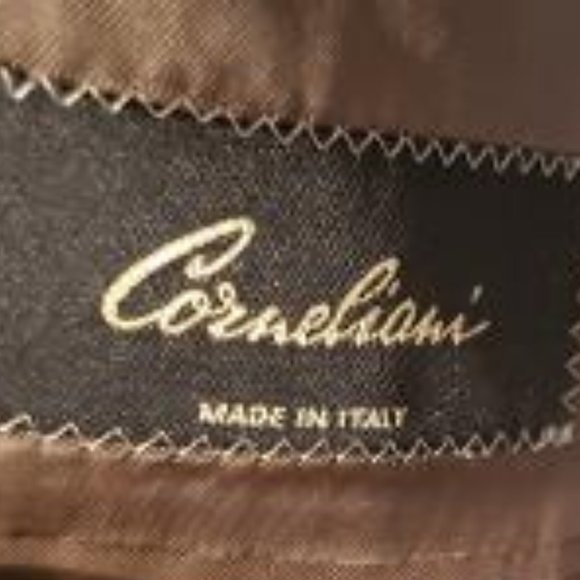 Saks Fifth Corneliani Green Blue Hue Sports Coat - Picture 9 of 13